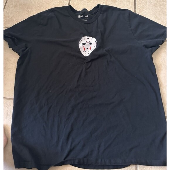 Jason Vorhees T-shirt Men's Size X Large Friday The 13th Mask Horror - Picture 1 of 2